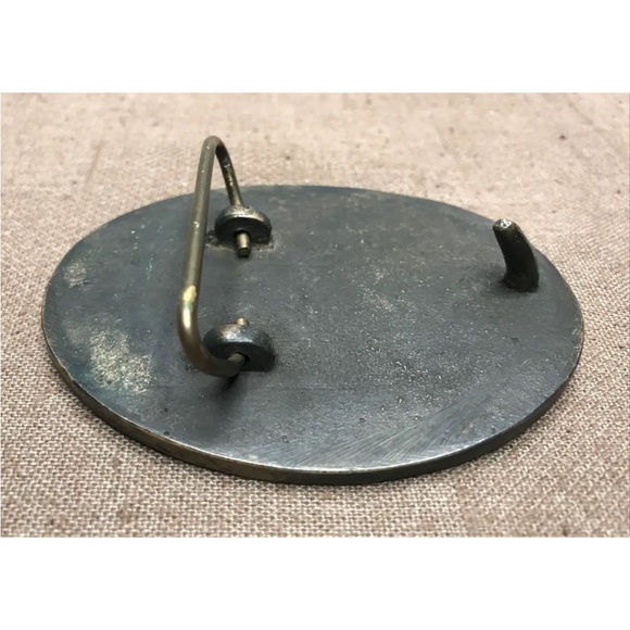 Lot of 3 Belt Buckles Brass Vintage 1970’s 1980's Collectible Rare - Picture 14 of 14